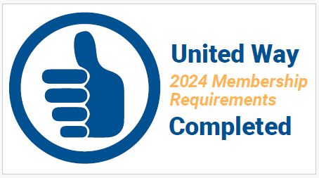 United Way 2024 Membership Requirements Completion Badge